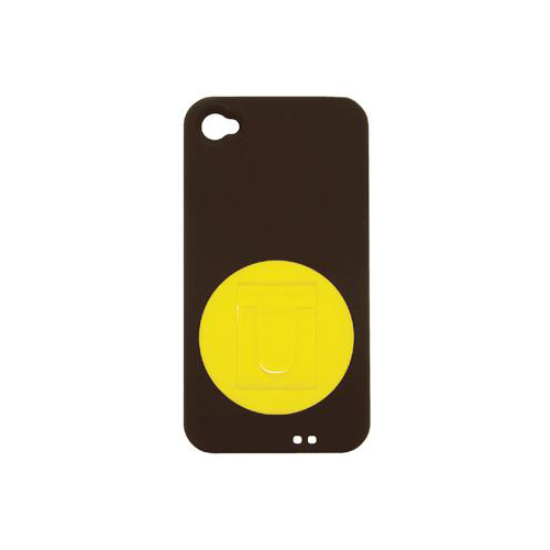 iPhone 4/4S iDress™ SMARTスタンドカバー iPhone4S/4対応 イエロー