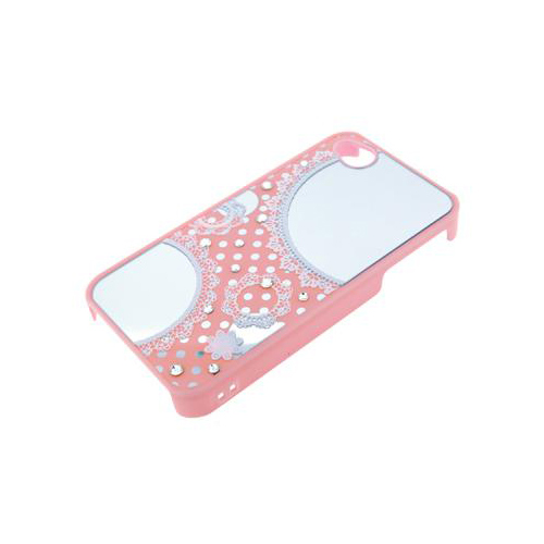 iPhone 4/4S iDress™ ミラージュエリーカバー iPhone4S/4対応 レースピンク