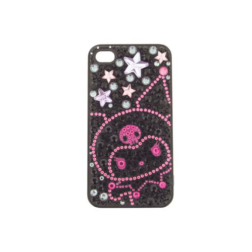 iPhone 4/4S iDress™ クロミ ジュエリーカバー iPhone4S/4対応 ブラック