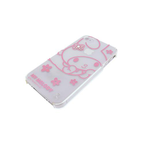 iPhone 4/4S iDress™ マイメロディ メタリックジュエリーカバー iPhone4S/4対応 ピンク